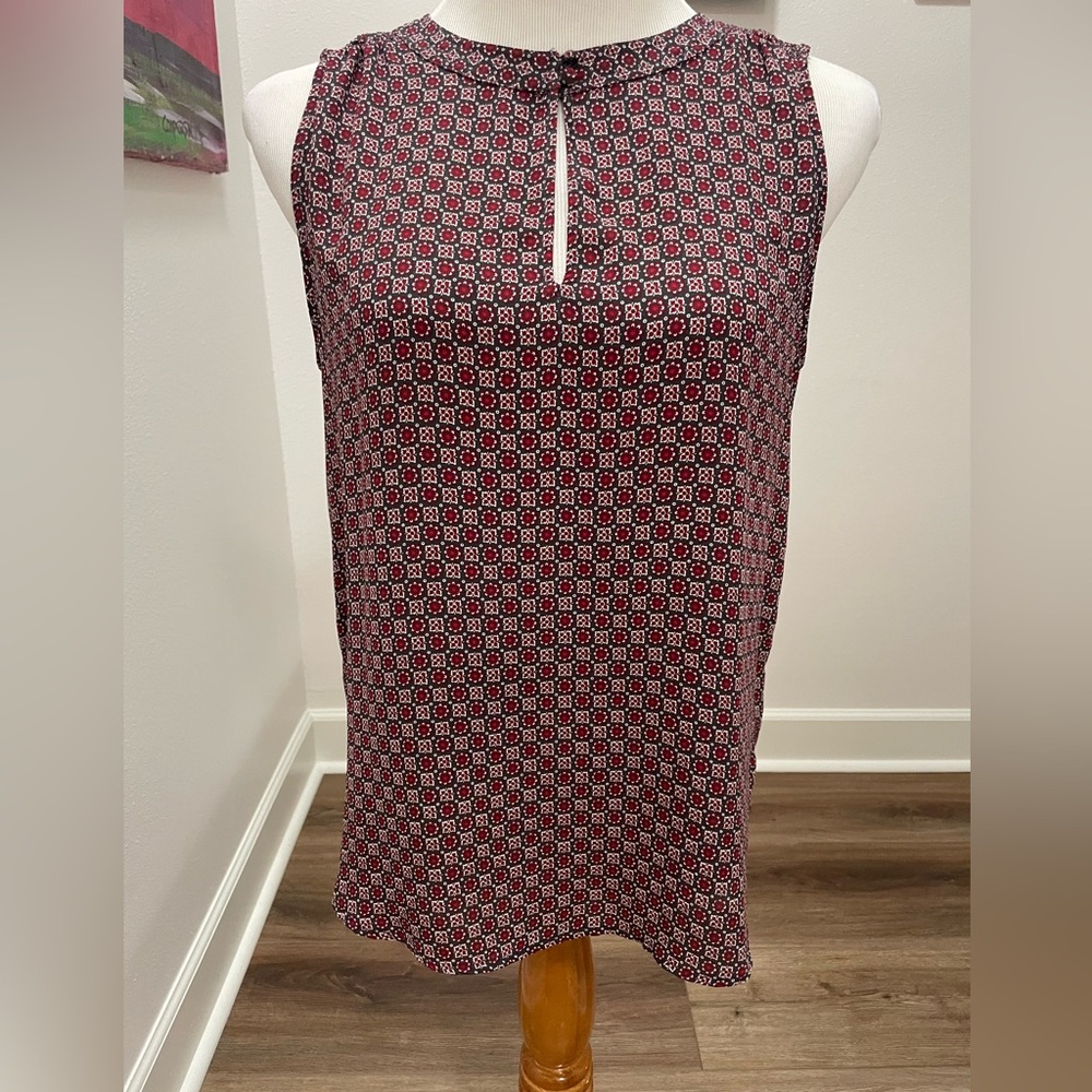 Sleeveless Top/Blouse size medium